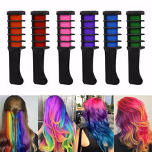 Load image into Gallery viewer, Wholesale Professional 6 Colors Mini Disposable Personal Salon Use Temporary Hair Dye Comb Crayons Hair Dyeing Tool TSLM2
