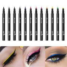 Load image into Gallery viewer, Cat Eye Makeup Waterproof Colorful Liquid Eyeliner Pen
