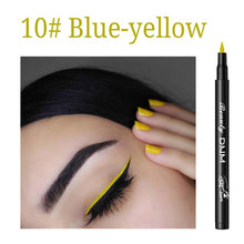 Load image into Gallery viewer, Cat Eye Makeup Waterproof Colorful Liquid Eyeliner Pen
