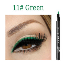 Load image into Gallery viewer, Cat Eye Makeup Waterproof Colorful Liquid Eyeliner Pen
