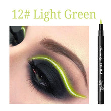 Load image into Gallery viewer, Cat Eye Makeup Waterproof Colorful Liquid Eyeliner Pen
