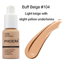 Load image into Gallery viewer, PHOERA Foundation Makeup 10 Colors Liquid Matte Moisturizer Face
