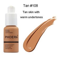 Load image into Gallery viewer, PHOERA Foundation Makeup 10 Colors Liquid Matte Moisturizer Face
