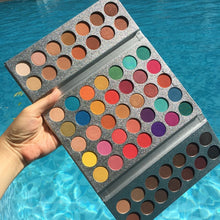 Load image into Gallery viewer, Beauty Glazed eyeshadow palette colorful Eye shadow Palette Glitter Highlighter Shimmer Make up
