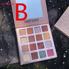 Load image into Gallery viewer, Beauty Glazed eyeshadow palette colorful Eye shadow Palette Glitter Highlighter Shimmer Make up

