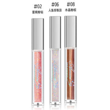 Load image into Gallery viewer, LIquid Eye shadow Pearl light Flash film Brilliant Pearl light Highlight Flash powder Lying silkworm juice
