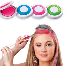 Load image into Gallery viewer, Hot 4 colors Hair Color Hair Chalk Powder European Temporary Pastel Hair Dye Color
