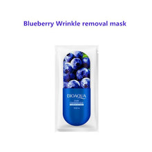 Load image into Gallery viewer, Skin Care Mask Nature Blueberry Whitening Face Mask Hyaluronic Acid Moisturizing Eye Patch
