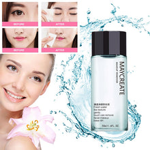 Load image into Gallery viewer, 50ML Face Products Makeup Remover Gentle Deep Cleansing Eye &amp; Lip Makeup Remover
