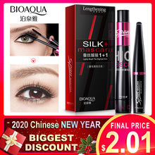 Load image into Gallery viewer, BIOAQUA Silk Mascara 1+1 4D Fiber Cosmetics 3D Mascara Eyelashes
