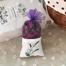 Load image into Gallery viewer, Natural Rose flowers Jasmine Lavender Bud Dried Flower Sachet bag
