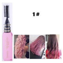 Load image into Gallery viewer, 13 Colors One-off Hair Color Dye Temporary Non-toxic DIY Hair Color
