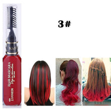 Load image into Gallery viewer, 13 Colors One-off Hair Color Dye Temporary Non-toxic DIY Hair Color
