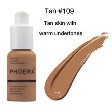 Load image into Gallery viewer, PHOERA Soft Matte Long Wear Foundation Liquid Face Makeup Coverage Foundation Naturally Concealer Oil-controling Lightfeel Cream

