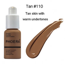 Load image into Gallery viewer, PHOERA Soft Matte Long Wear Foundation Liquid Face Makeup Coverage Foundation Naturally Concealer Oil-controling Lightfeel Cream

