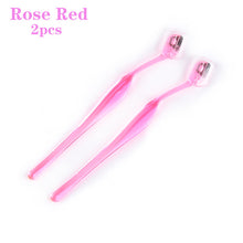 Load image into Gallery viewer, 2Pcs Portable Makeup Eye Brow Razor Blade Eyebrow Trimmer Shaper Shaver Face Hair Remover Set Cosmetics Women Fashion NEW
