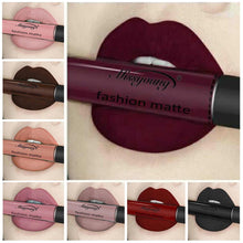 Load image into Gallery viewer, 12Colors Long Lasting Waterproof Liquid Pencil Matte Lipstick Lip Gloss Makeup Nonstick cup
