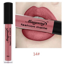 Load image into Gallery viewer, 12Colors Long Lasting Waterproof Liquid Pencil Matte Lipstick Lip Gloss Makeup Nonstick cup
