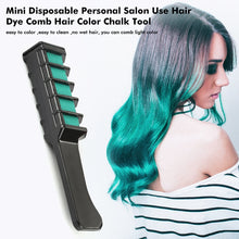 Load image into Gallery viewer, Professional Mini 6 Colors Hair Dye Comb Disposable Hair Dye Comb Crayons
