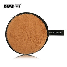 Load image into Gallery viewer, 1pcs Soft Fiber Lazy Makeup Remover Puff Double Sided Makeup Sponge

