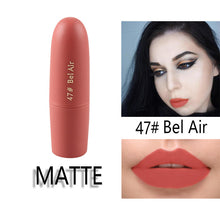 Load image into Gallery viewer, MISS ROSE Lipstick Matte  Waterproof Nutritious  25 Colors Easy to Wear Lipstick Long Lasting Lips Makeup kyliejenner lipstick
