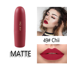 Load image into Gallery viewer, MISS ROSE Lipstick Matte  Waterproof Nutritious  25 Colors Easy to Wear Lipstick Long Lasting Lips Makeup kyliejenner lipstick
