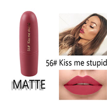 Load image into Gallery viewer, MISS ROSE Lipstick Matte  Waterproof Nutritious  25 Colors Easy to Wear Lipstick Long Lasting Lips Makeup kyliejenner lipstick
