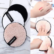 Load image into Gallery viewer, Make up remover promotes healthy Cleansing Makeup skin  Microfiber Cloth Pads Remover Towel Face lazy cleansing powder puff X425
