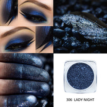 Load image into Gallery viewer, PHOERA Metallic Diamond Single Color Payoff Shimmer Eyeshadow
