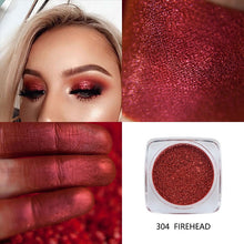 Load image into Gallery viewer, PHOERA Metallic Diamond Single Color Payoff Shimmer Eyeshadow
