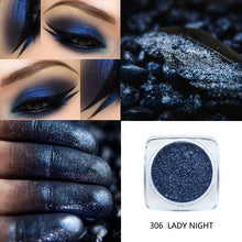 Load image into Gallery viewer, PHOERA Metallic Diamond Single Color Payoff Shimmer Eyeshadow
