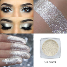 Load image into Gallery viewer, PHOERA Metallic Diamond Single Color Payoff Shimmer Eyeshadow
