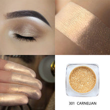 Load image into Gallery viewer, PHOERA Metallic Diamond Single Color Payoff Shimmer Eyeshadow
