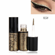 Load image into Gallery viewer, Silver Rose Gold Color Liquid Glitter Eyeliner
